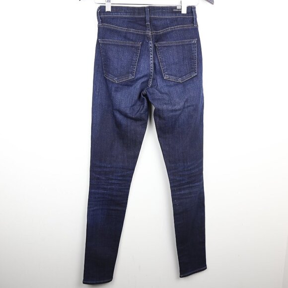CITIZENS OF HUMANITY Rocket High Rise Skinny Dark Wash Denim Jeans - Picture 8 of 8